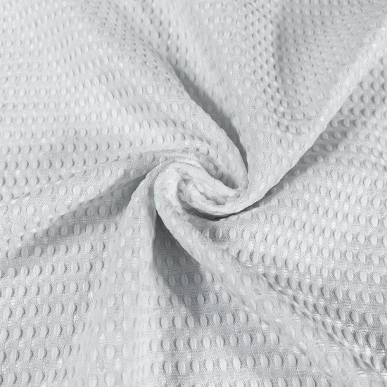 Pure Cotton Waffle Fabric Absorbs Water and Breathes Air